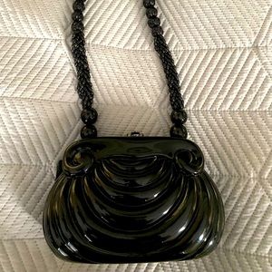 Timmy Woods original black acrylic  purse